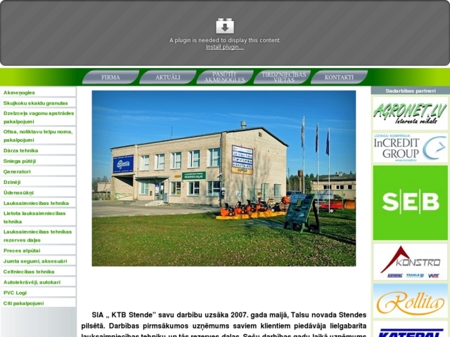 KTB Stende, SIA