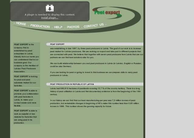 Peat export LLC, SIA